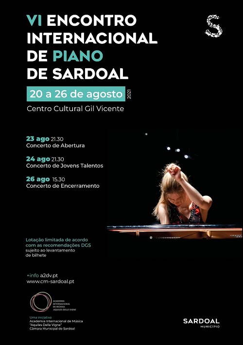 Encontro Internacional de Piano de Sardoal conta 60 músicos da Austrália,  Brasil, China, EUA, Itália, Japão e Portugal